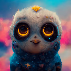 Baby Moon Owls #684