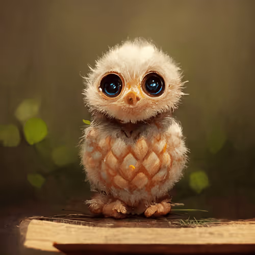 Baby Moon Owls #44