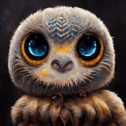 Baby Moon Owls #812