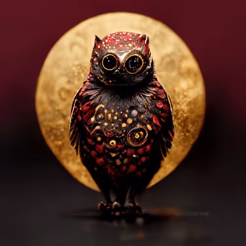 Baby Moon Owls #163