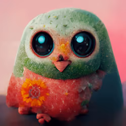 Baby Moon Owls #1249