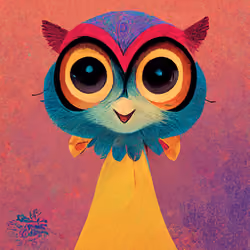 Baby Moon Owls #1084