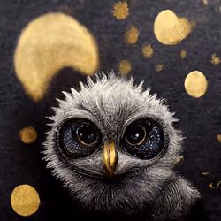 Baby Moon Owls #997