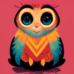 Baby Moon Owls #60