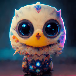 Baby Moon Owls #868
