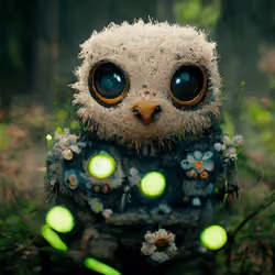 Baby Moon Owls #485