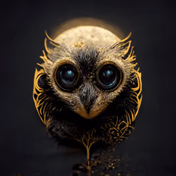 Baby Moon Owls #377