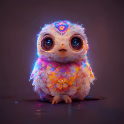 Baby Moon Owls #381