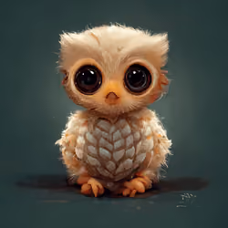 Baby Moon Owls #220