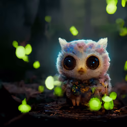 Baby Moon Owls #397