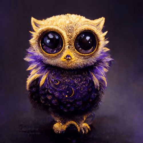 Baby Moon Owls #1409