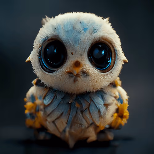 Baby Moon Owls #1444