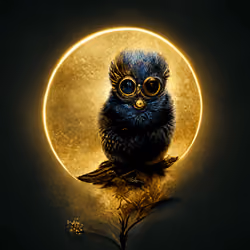 Baby Moon Owls #49