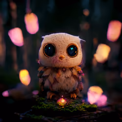Baby Moon Owls #1251