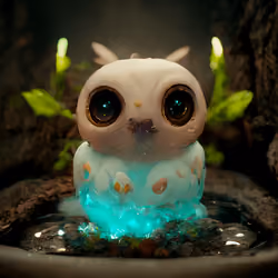 Baby Moon Owls #717