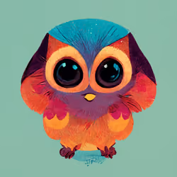 Baby Moon Owls #484
