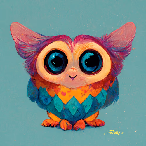 Baby Moon Owls #87