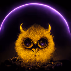 Baby Moon Owls #676