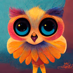Baby Moon Owls #1334