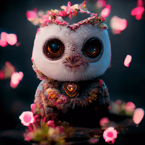 Baby Moon Owls #662