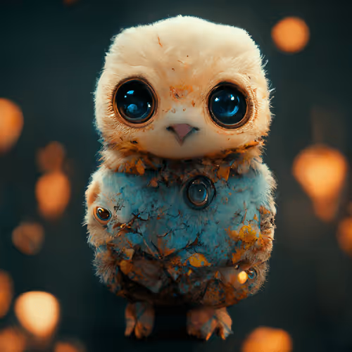 Baby Moon Owls #448
