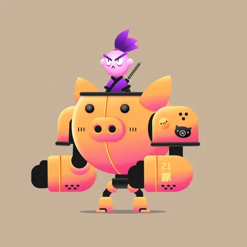 Kibatsu Mecha #1784