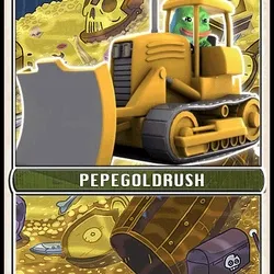 ⚠️ Empty Vault Please Research before purchasing⚠️ PEPEGOLDRUSH Series 5, Card 46 [1/10000] - Contents Loading