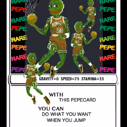 RAREPEPESS - Series 3, Card 47 - 1/250