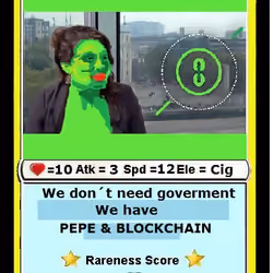 [Bundle] RAREPEPE PEPENATION Series 1, Card 4 .01 Fractional + PEPETRADERS Series 6, Card 28