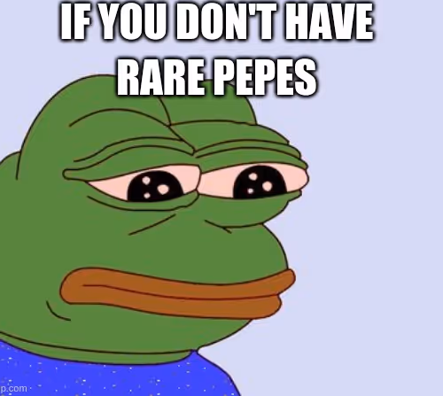 Rare Pepe Package Deal [12 Cards]