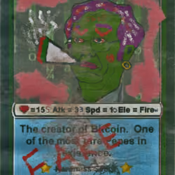 FAKAMOTO Series 1, Card 3 - Fake Rares