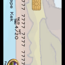 PEPEPAIDCARD Series 36, Card 3 Rare Pepe Wallet 2018 Counterparty XCP NFT [2018 Issuance]