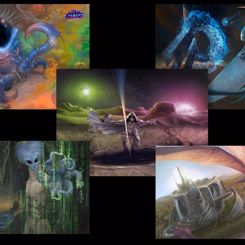 Age of Chains | 5 Cards | 2017 | HISTORIC NFT