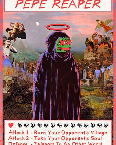 [CLAIMED - NOT FOR SALE] PEPEREAPER