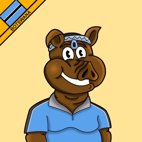 Piggy Botswana (Ordinal Inscription #1955)