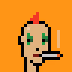 Bitcoin Punk #4107 (Ordinal Inscription #33233)
