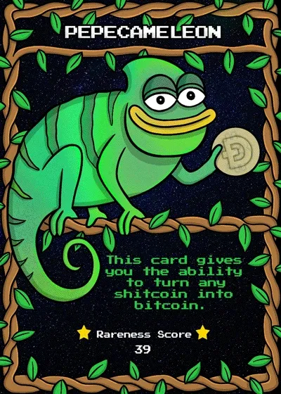 PEPECAMELEON | Series 34 Card 6