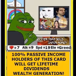 HYIPPEPE + Bonus DIAMONDHANDS | Series 1 RARE PEPE