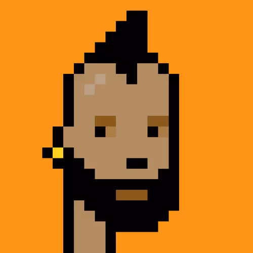 Bitcoin Punk #9498  (Ordinal Inscription #31222)