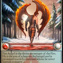 (LEGENDARY) FIRE ANGEL Spells of Genesis NFT