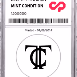 TatianaCoin | Minted 2014