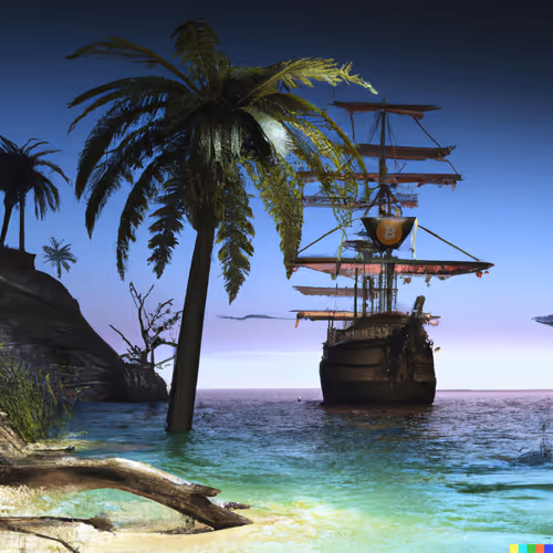 Pirate BTC Genesis 5 of 5 | Inscription # 73645 by dezentrale.at