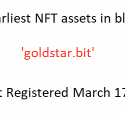 ⚠️ Empty Vault Please Research before purchasing⚠️ d/goldstar - 201 Mint - Namecoin - Contents Loading
