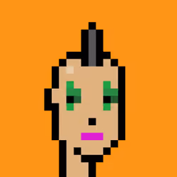 Bitcoin Punk #4927 (Ordinal Inscription #33812)