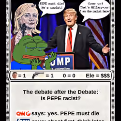 HILLARYPEPE SERIES 2 CARD 21 | RarePepe | Rare Pepe Wallet 2016