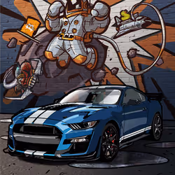 DCC Mustang GT 500