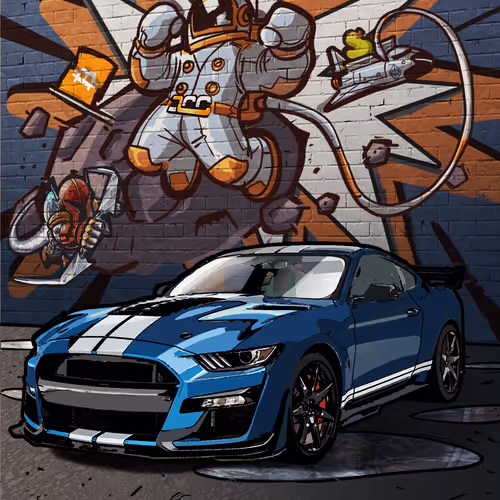 DCC Mustang GT 500