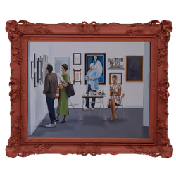 'Look Mum, My Painting Got Into Art Basel!' #51