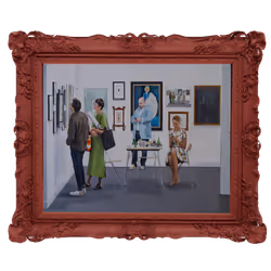 'Look Mum, My Painting Got Into Art Basel!' #97