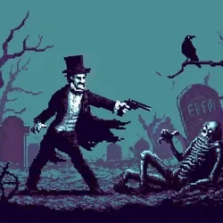 MR P in the graveyard. 